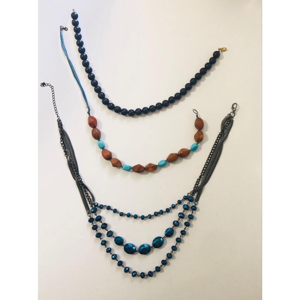 Collection of Three Beaded Necklaces